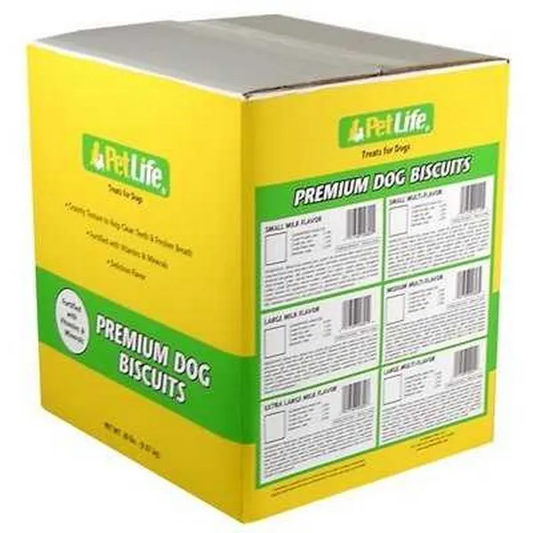 20 Lb Sunshine Mills Pet Life Large Multi Biscuits (Box) - Treat